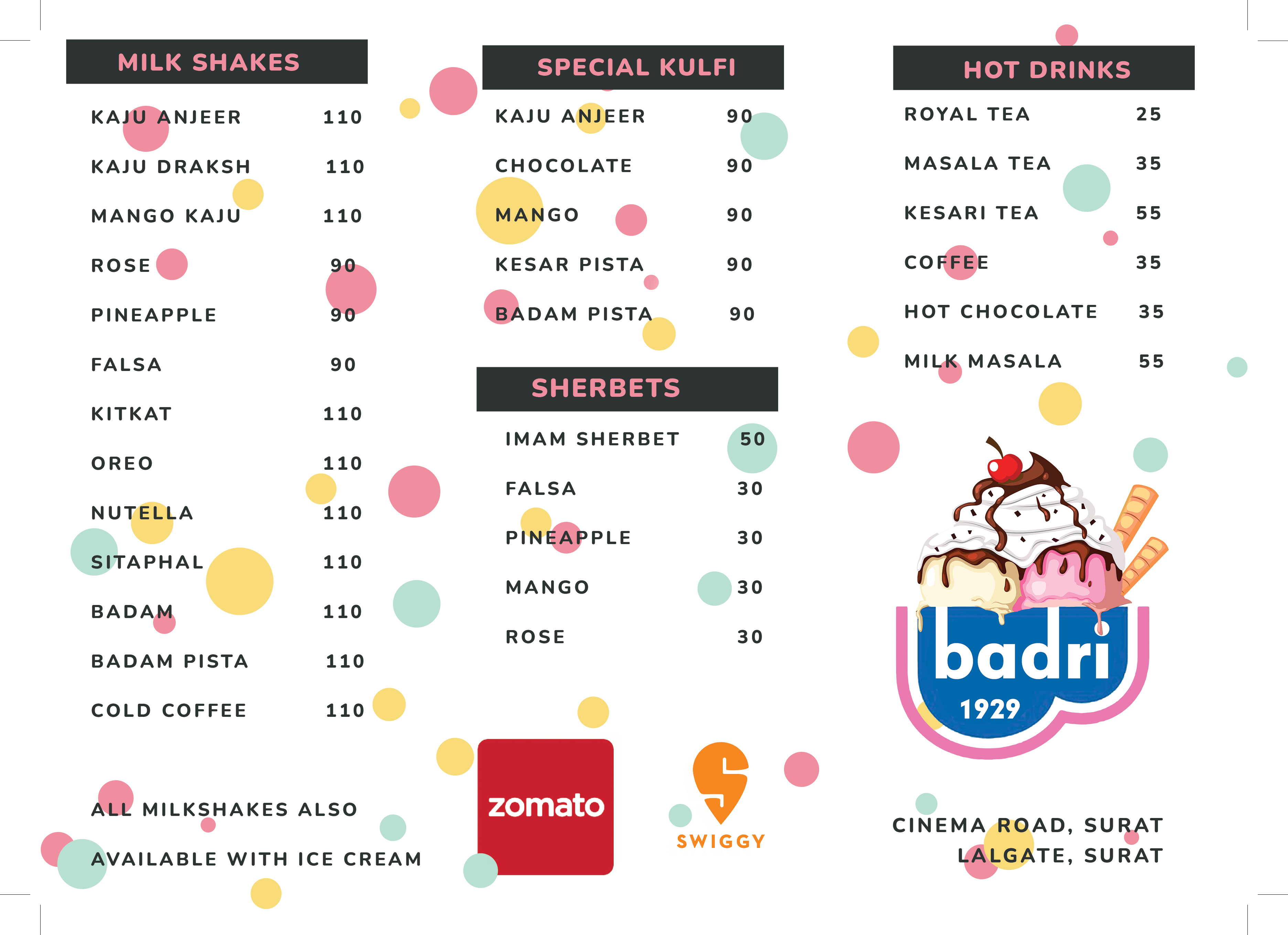 badri menu-2